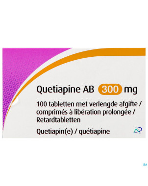 Quetiapine ab 300mg lib.prol.    comp 100