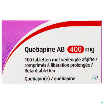 Quetiapine ab 400mg lib.prol.    comp 100
