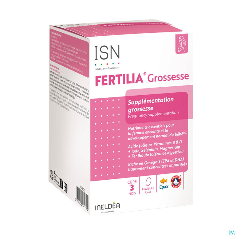Ineldea fertilia grossesse caps 90