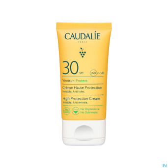 Caudalie vinosun creme haute protection ip30  50ml