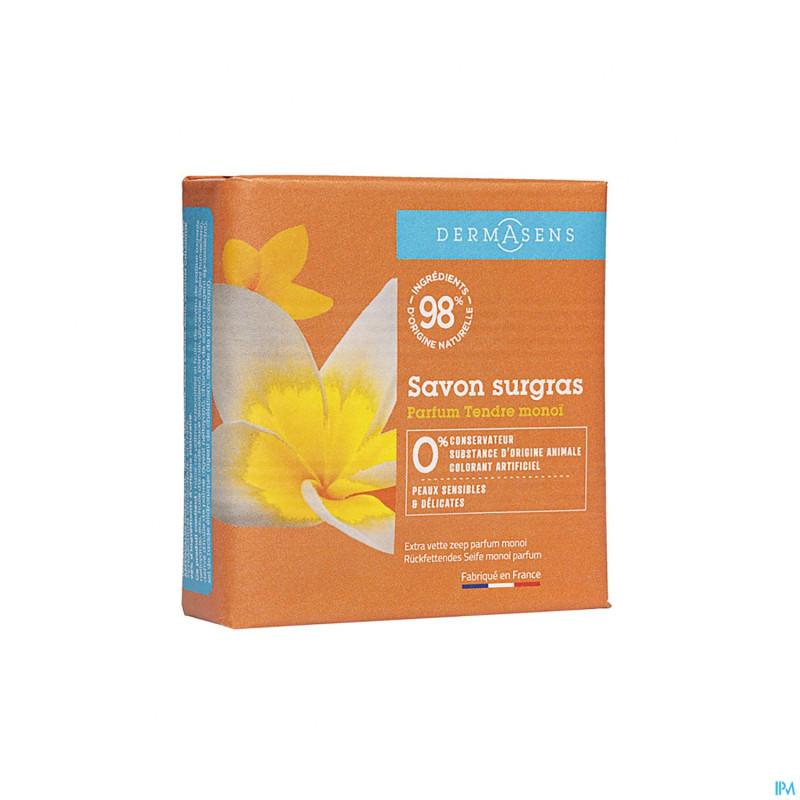 Marque v dermasens savon surgras monoi    100g