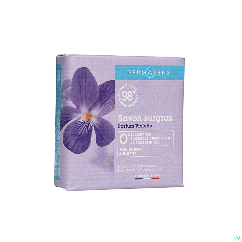 Marque v dermasens savon surgras violette    100g