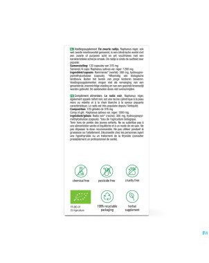 Purasana radis noir 300mg bio    v-caps 120