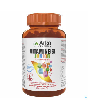 Arko junior multivitamines    gommes 60