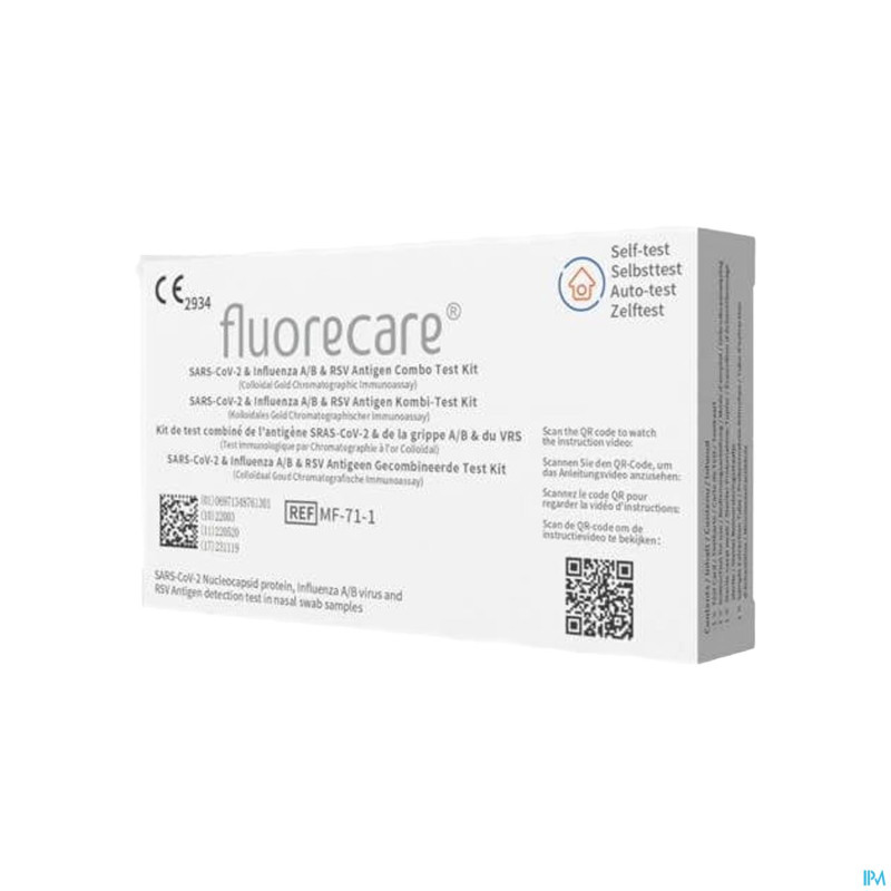 Fluorecare a/gen comb. covid infl.a/b vrs 1 lensf.