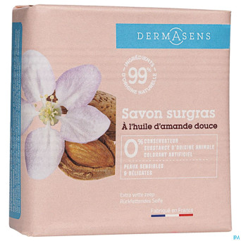 Marque v dermasens savon surgras amande douce 100g