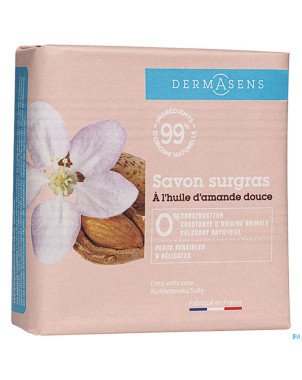 Marque v dermasens savon surgras amande douce 100g