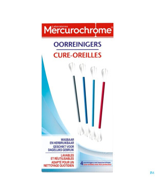 Mercurochrome cure-oreilles lavables    4