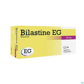 Bilastine eg 20mg    comp 50
