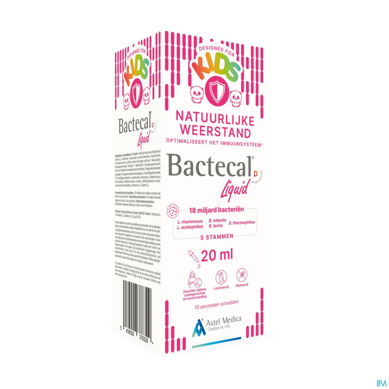 Bactecal d liquid kids 20ml