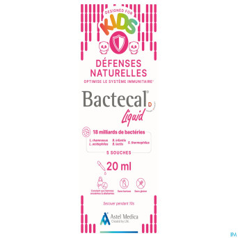 Bactecal d liquid kids 20ml