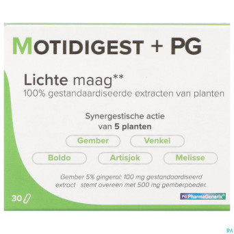 Motidigest+ pharmagenerix caps 30