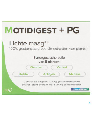 Motidigest+ pharmagenerix caps 30