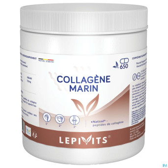 Collagen marin caps 650 lepivits