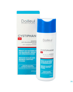Cystiphane ds sh a/pell intensif    fl 200ml