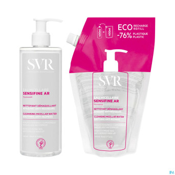 Svr sensifine ar eau micellaire 400ml+refill 400ml