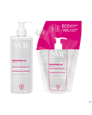 Svr sensifine ar eau micellaire 400ml+refill 400ml