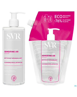 Svr sensifine ar eau micellaire 400ml+refill 400ml