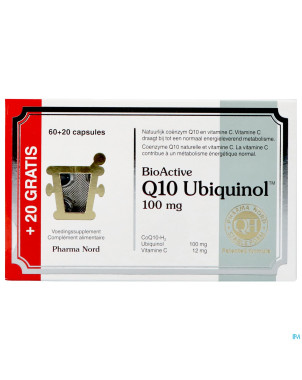 Bioactive q10 100mg    caps 60+20