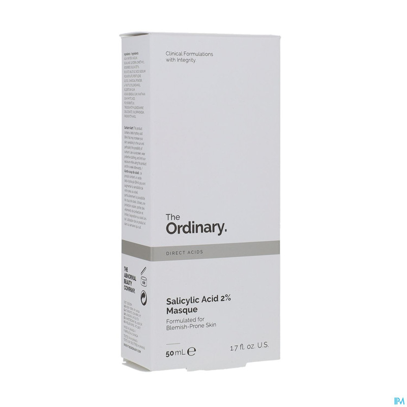 The ordinary masque acide salicylique 2% 50ml