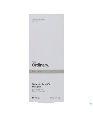 The ordinary masque acide salicylique 2% 50ml