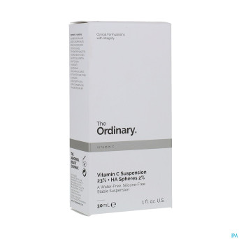 The ordinary suspension vit c23%+spheres ha2% 30ml