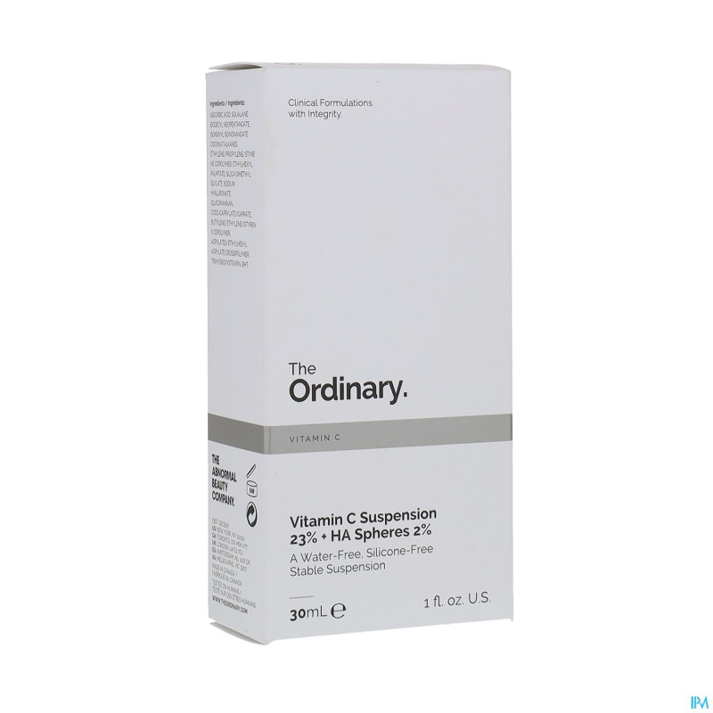 The ordinary suspension vit c23%+spheres ha2% 30ml