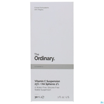The ordinary suspension vit c23%+spheres ha2% 30ml