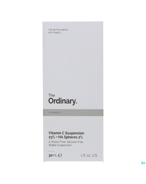 The ordinary suspension vit c23%+spheres ha2% 30ml
