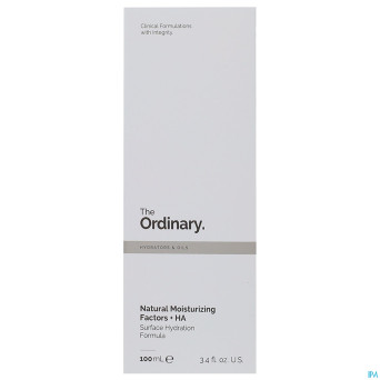 The ordinary facteurs naturels hydra + ha 100ml