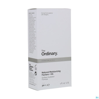 The ordinary facteurs naturels hydratation+ha 30ml