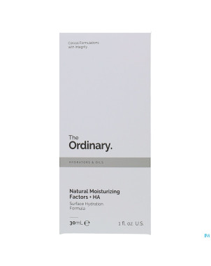 The ordinary facteurs naturels hydratation+ha 30ml