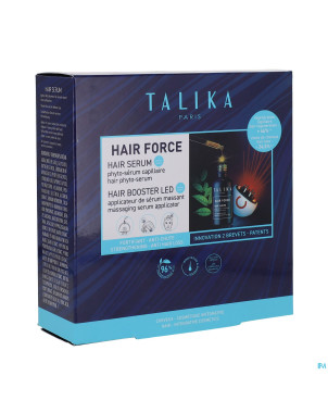 Talika hair force serum 30ml +booster galet-peigne