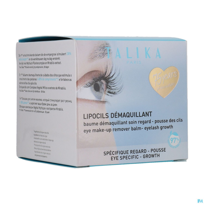 Talika lipocils demaquillant   30ml