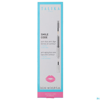 Talika levres smile code pinceau    2x2,5ml
