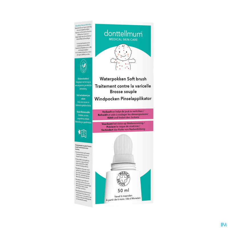 Donttellmum traitement a/varic. brosse souple 50ml