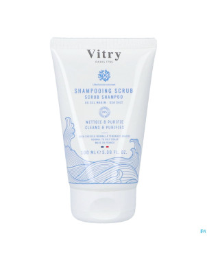 Vitry les essentiels sh scrub sel marin tube 100ml