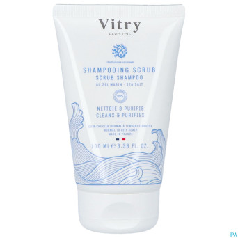 Vitry les essentiels sh scrub sel marin tube 100ml