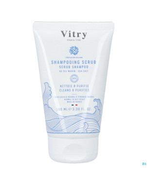 Vitry les essentiels sh scrub sel marin tube 100ml