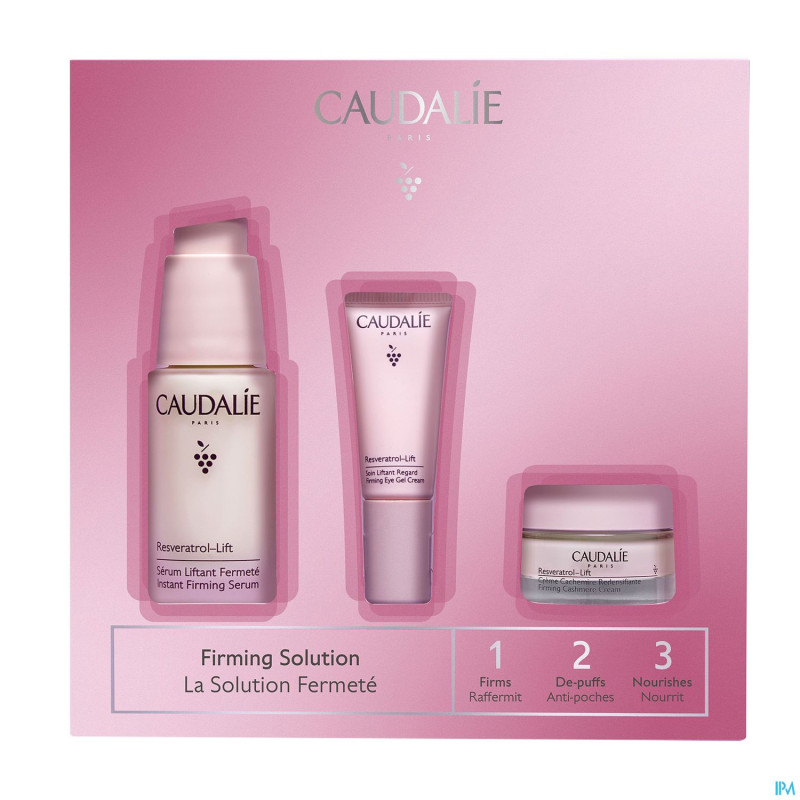 Caudalie coffret spring resveratrol lift   3 prod.