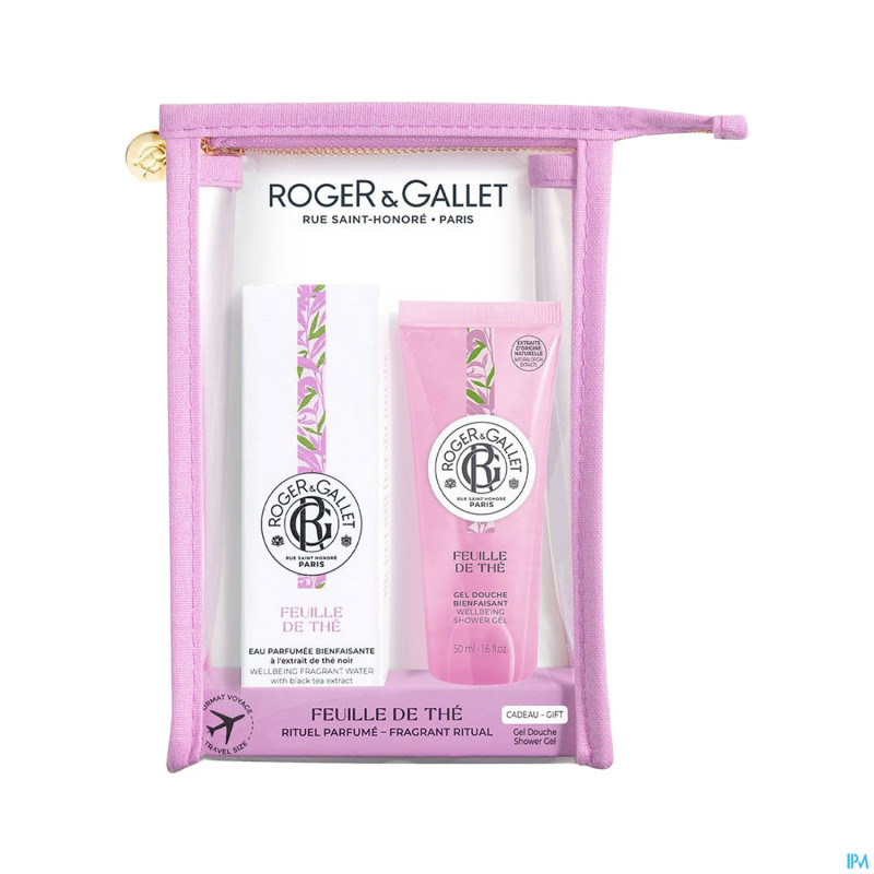 Roger&gallet trousse ete feuille the  fl 30ml+50ml