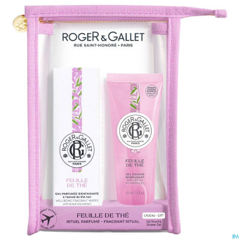 Roger&gallet trousse ete feuille the  fl 30ml+50ml