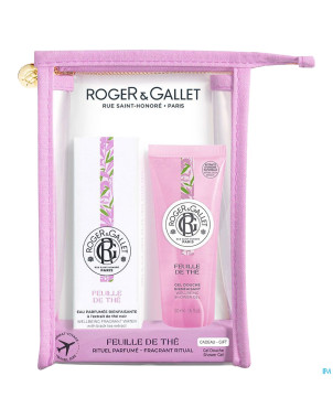 Roger&gallet trousse ete feuille the  fl 30ml+50ml