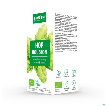 Purasana vegan houblon    caps 90