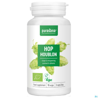 Purasana vegan houblon    caps 90