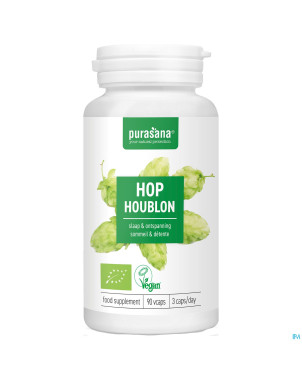 Purasana vegan houblon    caps 90