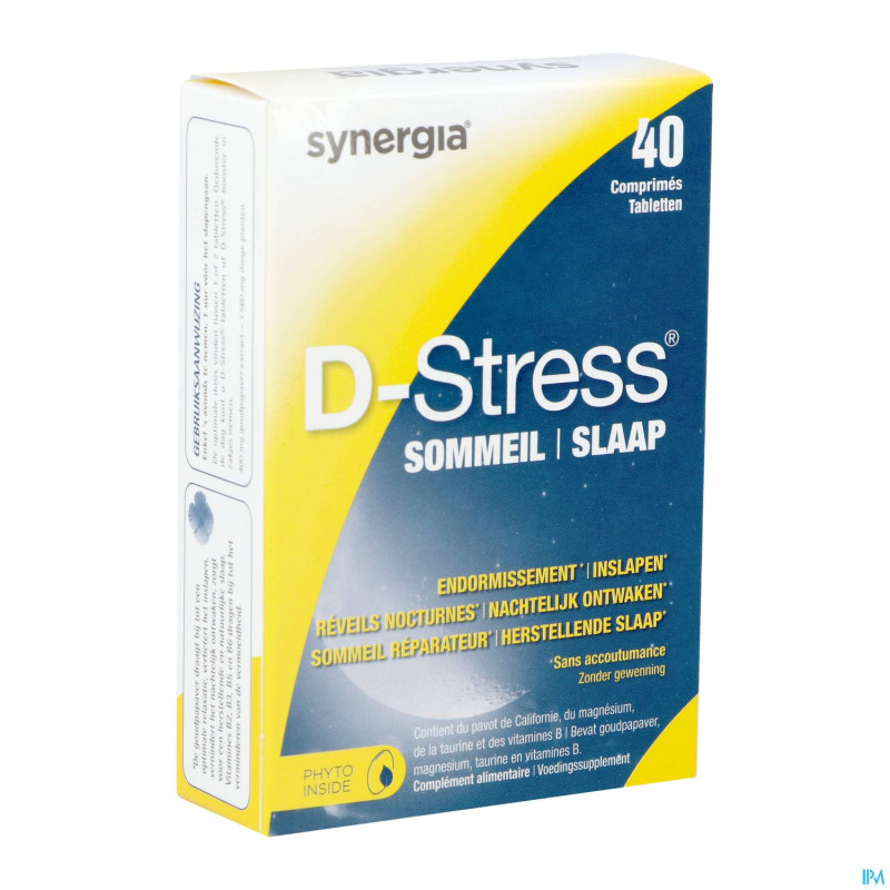D-stress sommeil    comp 40