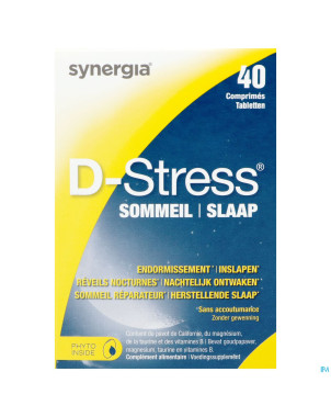 D-stress sommeil    comp 40