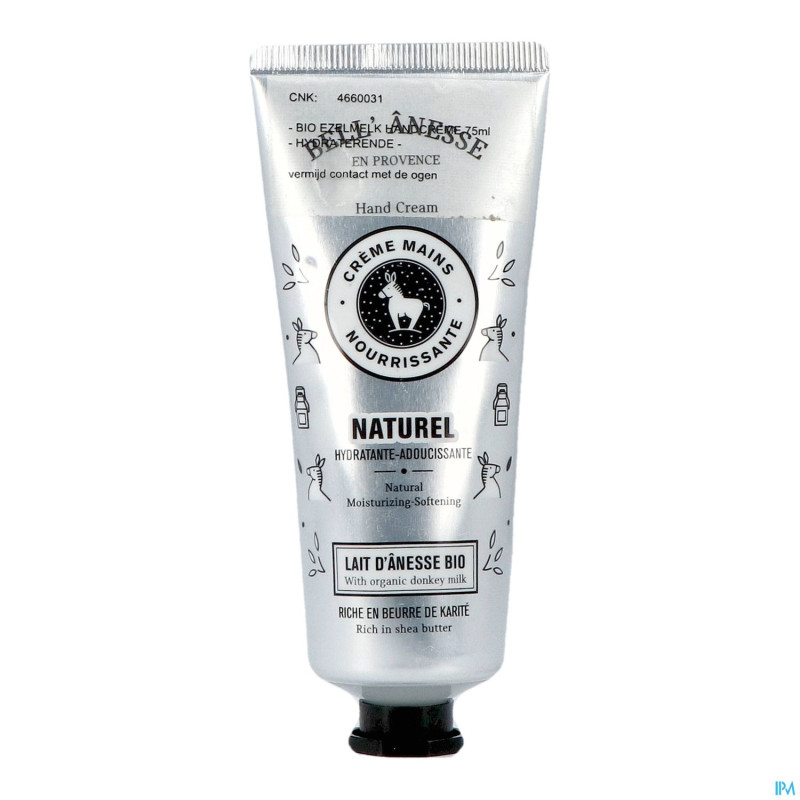 Bell creme mains lait anesse   75ml