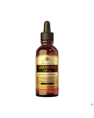 Solgar liquid b12 2000mcg    fl gouttes 59ml